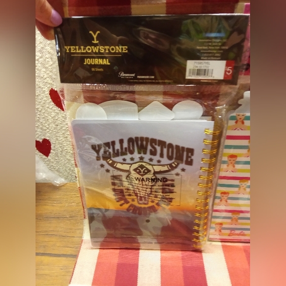 NIP Barbie and Beth Dutton Journals Set 96 Pages Each - Picture 2 of 3